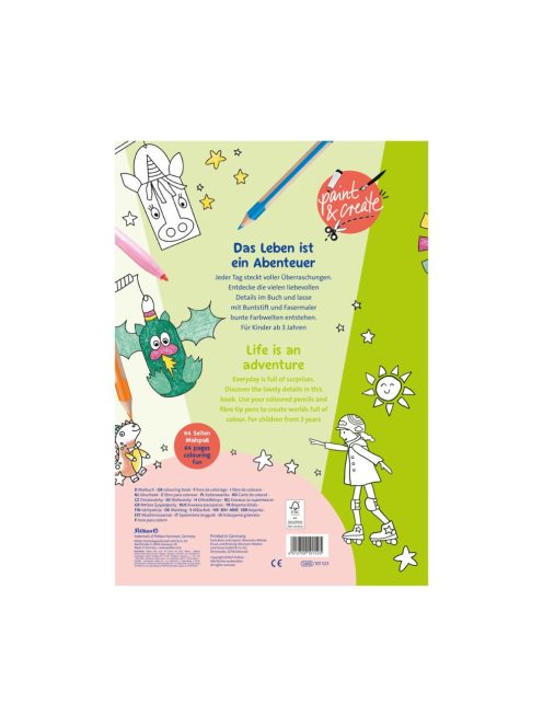 Kifestőkönyv A4/64 oldal, Super (00101523)