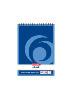 Herlitz spirálblokk A7, 50 lapos, vonalas (00110718)