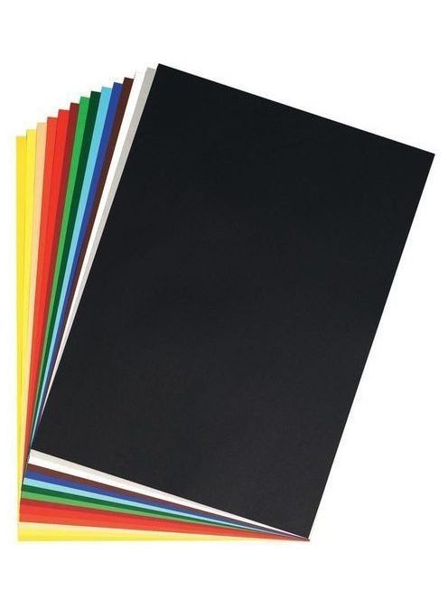 Herlitz barkácskarton 50x70 cm (300g/m2) fekete (00227231)