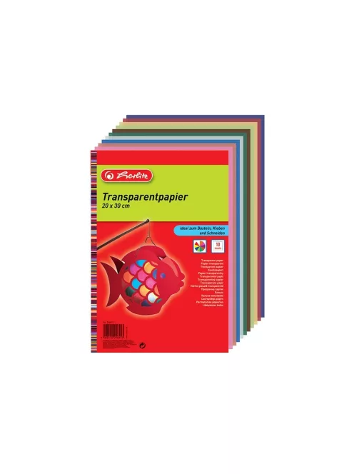 Herlitz transzparenspapír, 10 ív 20x30 cm (00246413)