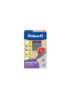 Permanent Marker 711, piros jelölőfilc (00817912)