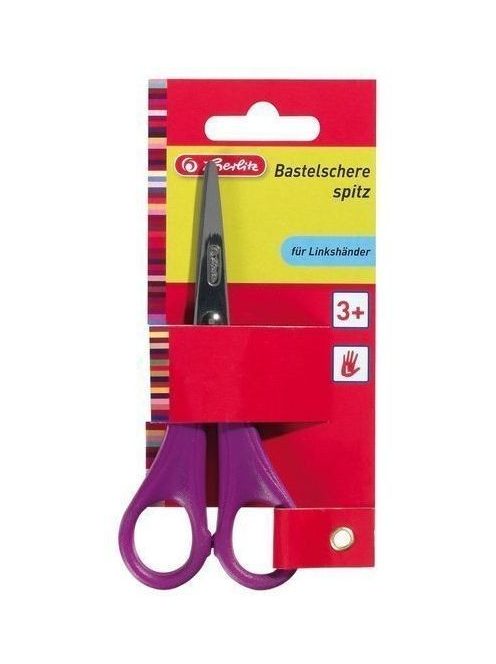 Herlitz barkácsolló hegyes balkezes 01947787 (01947787)