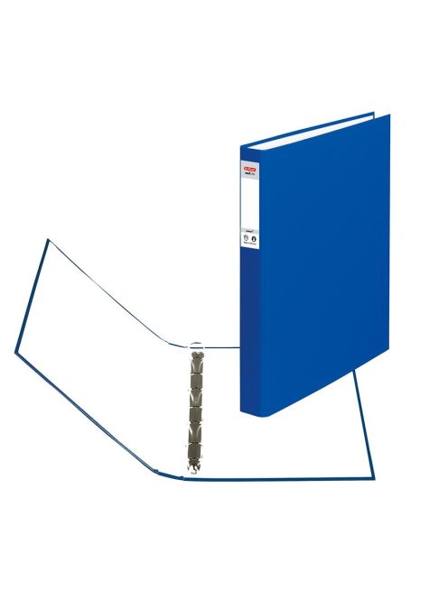 Herlitz Gyűrűskönyv A4 4 gyűrűs 2,5cm kék (05304043)