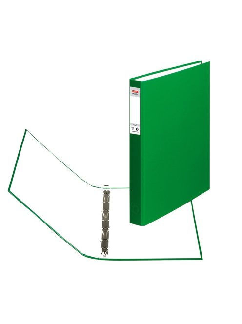 Herlitz Gyűrűskönyv A4 4 gyűrűs 2,5cm zöld (05304050)