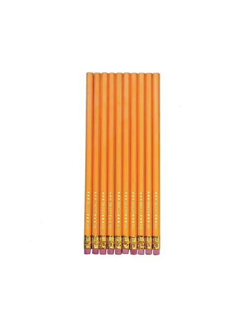 Grafitceruza, 10 db radírvégű HB (08670606)