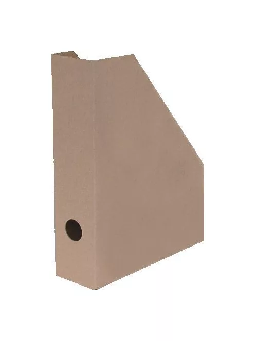 Álló irattartó karton 7cm barna (09057522)