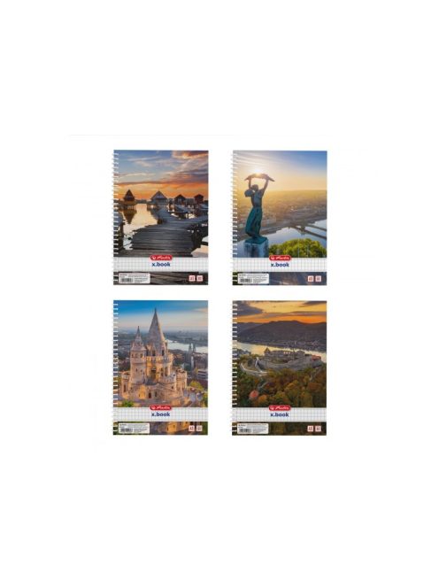 Spirálfüzet A5 / 80 lap City kockás (09542952)