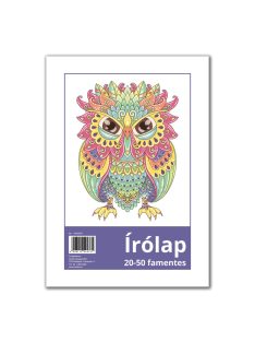 Írólap 20-50 famentes borítékos  (09545377)