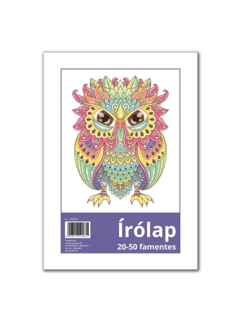 Írólap 20-50 famentes borítékos  (09545377)