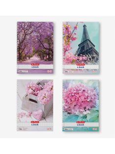 Spirálfüzet A4, 70 lapos SPA kockás (09549577)