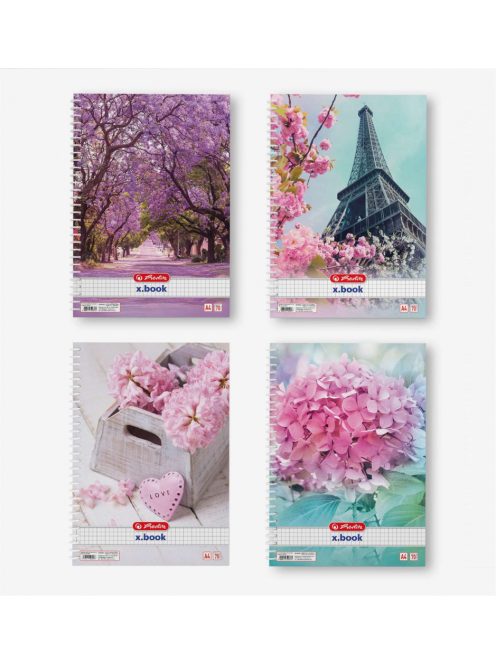 Spirálfüzet A4, 70 lapos SPA kockás (09549577)