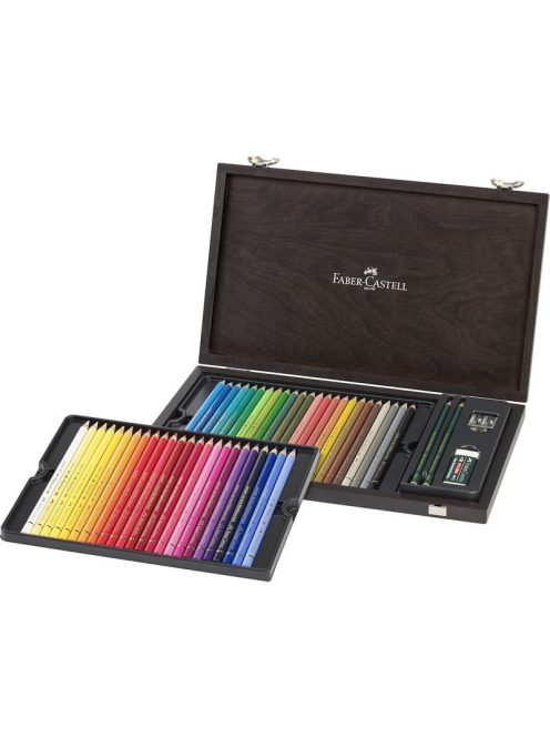 Art and Graphic színes ceruza készlet 48db-os POLYCHROMOS fa dobozban (110006)