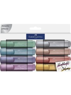   Faber-Castell - Szövegkiemelő készlet 8db-os 1546 metál 2021 (154625)