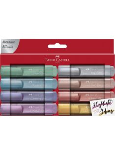   Faber-Castell - Szövegkiemelő készlet 8db-os 1546 metál 2021 (154689)