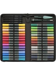   Art and Graphic kétvégű aquarell filctoll készlet 30db-os ALBRECHT DÜRER zippes tartóban (160301)