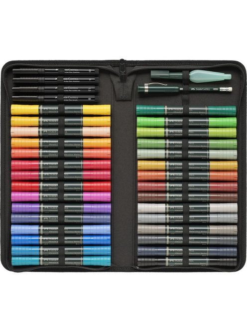 Art and Graphic kétvégű aquarell filctoll készlet 30db-os ALBRECHT DÜRER zippes tartóban (160301)