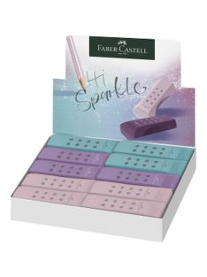   Faber-Castell Radír RollOn Sparkle pvc mentes vegyes szín 2023 (rózsaszín,lila,óceánkék)  (187310)
