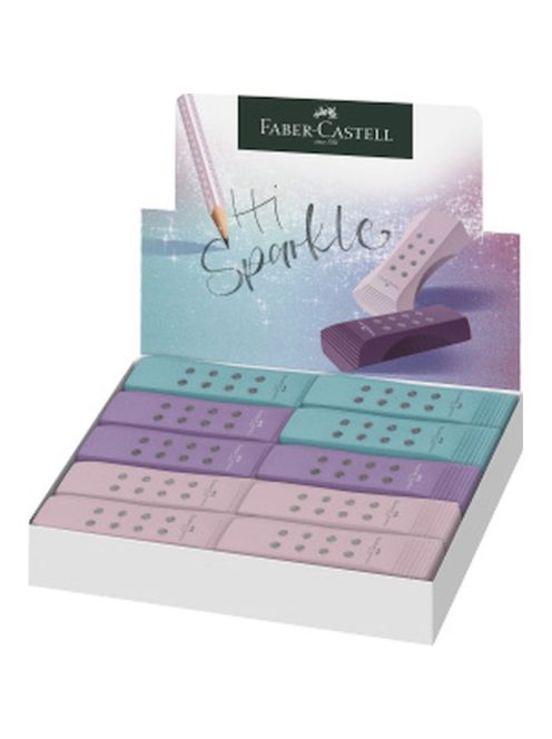 Faber-Castell Radír RollOn Sparkle pvc mentes vegyes szín 2023 (rózsaszín,lila,óceánkék)  (187310)