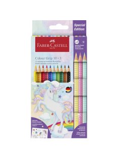   Faber-Castell Színes ceruza készlet 10+3db-os GRIP UNIKORNIS 2023 (201542)