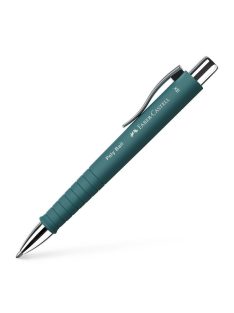   Golyóstoll POLY BALL smaragd zöld XB FABER-CASTELL (241167)