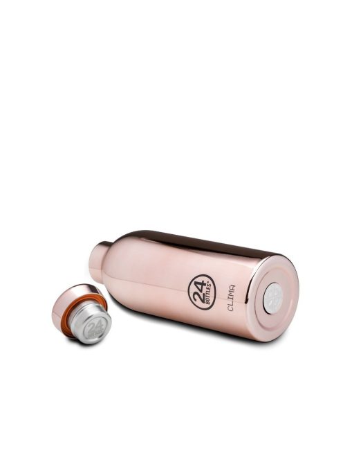 24BOTTLES Clima 500ml rozsdamentes acél termosz, ROSE GOLD