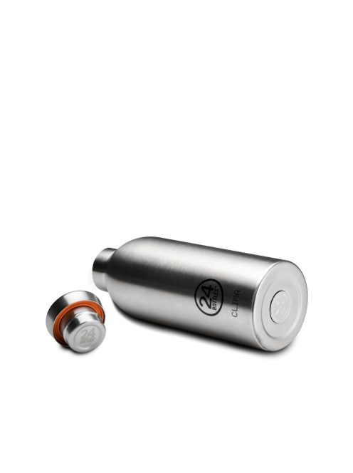24BOTTLES Clima 850ml rozsdamentes acél termosz, Brushed Steel