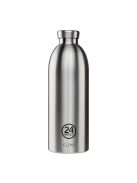 24BOTTLES Clima 850ml rozsdamentes acél termosz, Brushed Steel