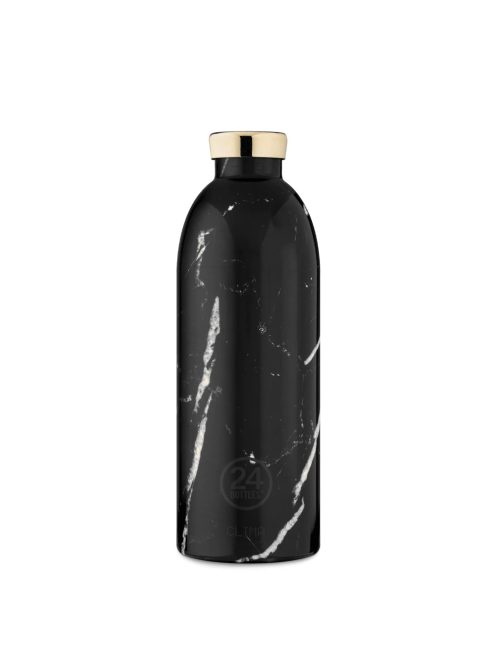 24BOTTLES Clima 850ml rozsdamentes acél termosz, Black Marble