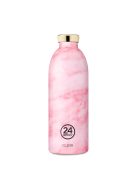 24BOTTLES Clima 850ml rozsdamentes acél termosz, MARBLE PINK