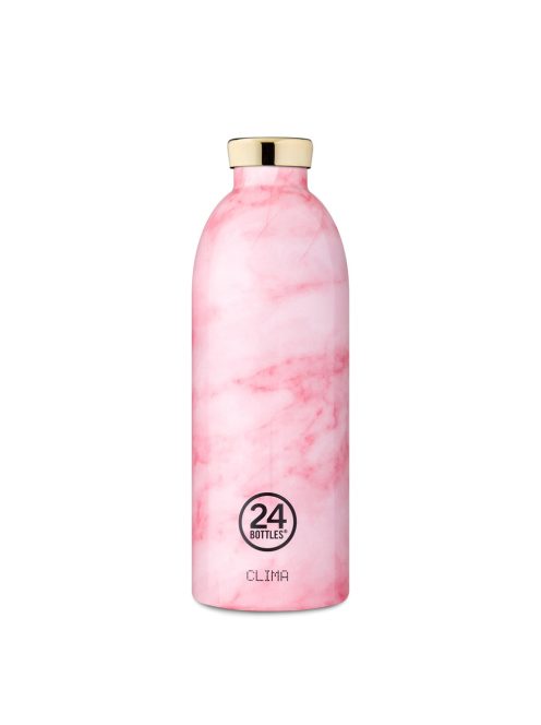 24BOTTLES Clima 850ml rozsdamentes acél termosz, MARBLE PINK