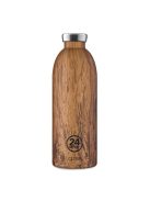 24BOTTLES Clima 850ml rozsdamentes acél termosz, SEQUOIA WOOD