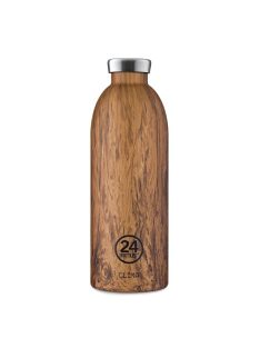   24BOTTLES Clima 850ml rozsdamentes acél termosz, SEQUOIA WOOD