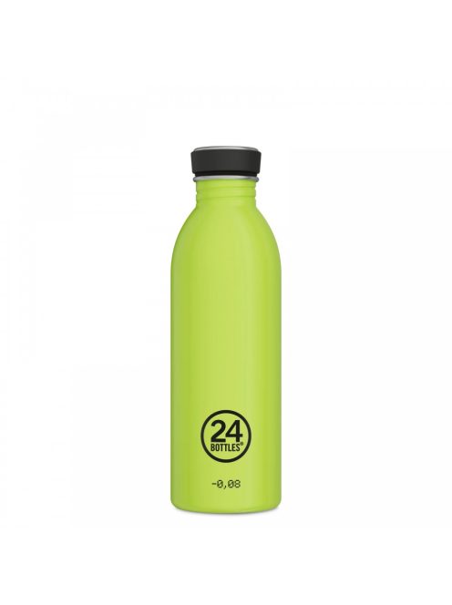 24BOTTLES Urban 500ml rozsdamentes acél kulacs, REactive yellow/green