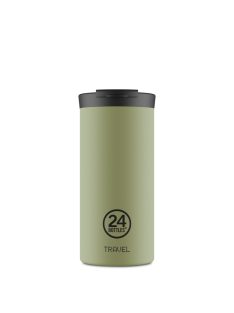   24BOTTLES Travel Tumbler 600ml rozsdamentes acél bögre, Sage