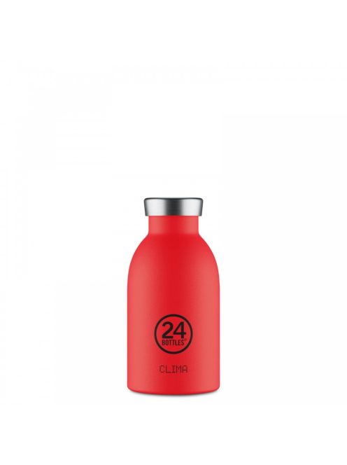 24BOTTLES Clima 330ml rozsdamentes acél termosz, HOT RED