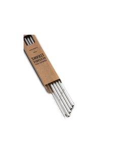 24BOTTLES rozsdamentes acél szívószál 4db