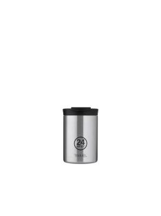   24BOTTLES Travel Tumbler 350ml rozsdamentes acél bögre, Brushed Steel