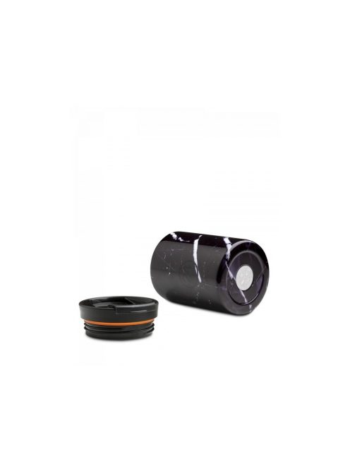 24BOTTLES Travel Tumbler 350ml rozsdamentes acél bögre, Black marble