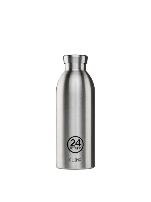 24BOTTLES Clima 500ml rozsdamentes acél termosz, Brushed Steel