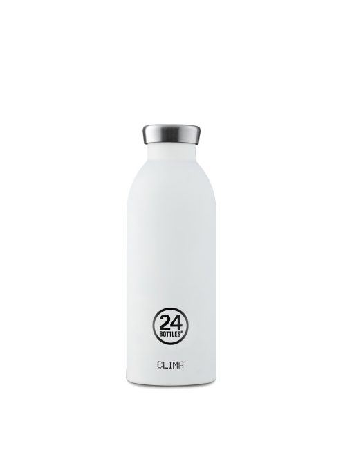 24BOTTLES Clima 500ml rozsdamentes acél termosz, ICE WHITE