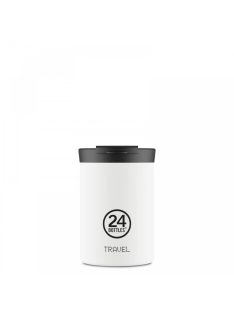   24BOTTLES Travel Tumbler 350ml rozsdamentes acél bögre, ice white