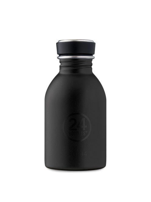 24BOTTLES Urban 250ml rozsdamentes acél kulacs, Tuxedo Black