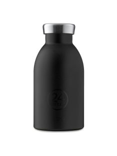   24BOTTLES Clima 330ml rozsdamentes acél termosz, TUXEDO BLACK