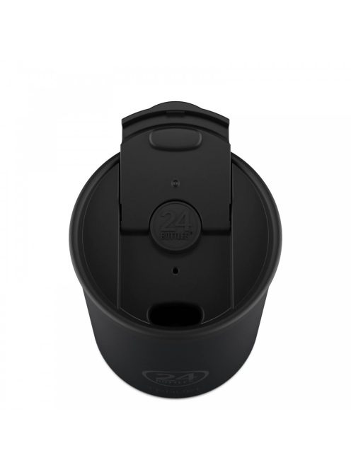 24BOTTLES Travel Tumbler 350ml rozsdamentes acél bögre, Tuxedo black