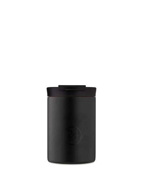 24BOTTLES Travel Tumbler 350ml rozsdamentes acél bögre, Tuxedo black