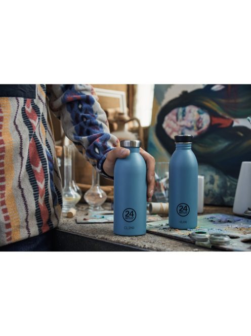 24BOTTLES Urban 500ml rozsdamentes acél kulacs, POWER BLUE