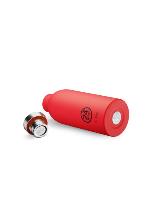 24BOTTLES Clima 500ml rozsdamentes acél termosz, HOT RED