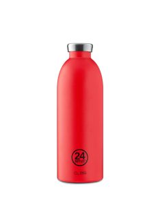 24BOTTLES Clima 850ml rozsdamentes acél termosz, Hot Red