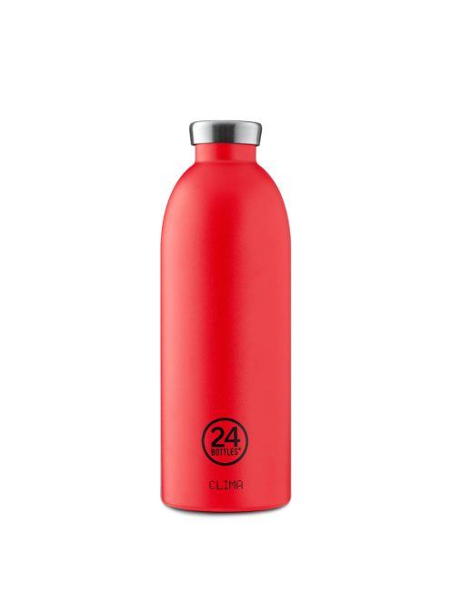 24BOTTLES Clima 850ml rozsdamentes acél termosz, Hot Red