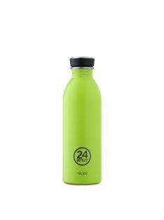 24BOTTLES Urban 500ml rozsdamentes acél kulacs, LIME GREEN
